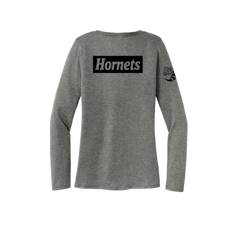 E Hornet Women's Long Sleeve V-Neck