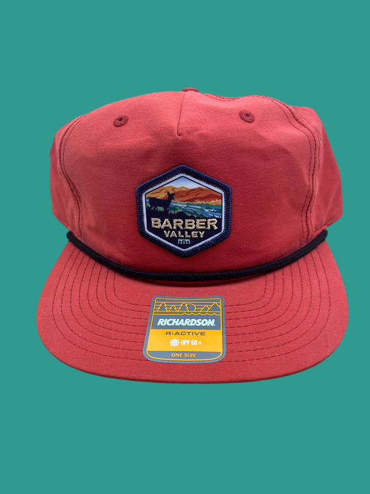 Barber Valley Patch Rope Hat