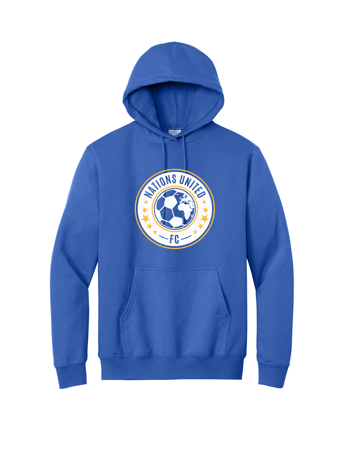 Men's NU Port & Company Hooded Sweatshirt