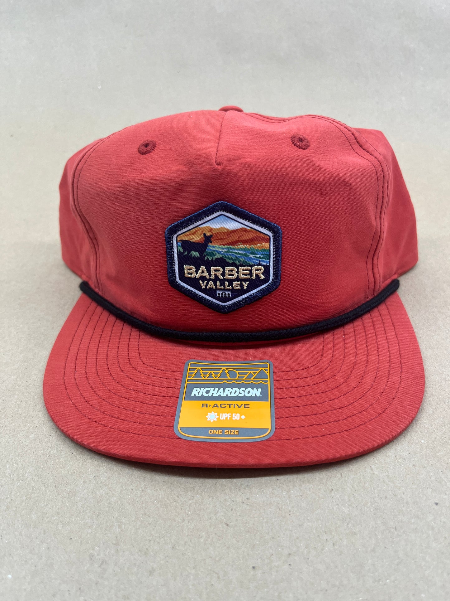 Barber Valley Patch Rope Hat