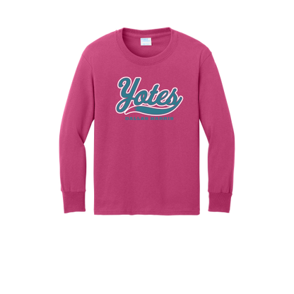 Youth Long Sleeve Yotes T-Shirt