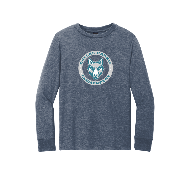 Youth Perfect Tri Long Sleeve Yotes Tee