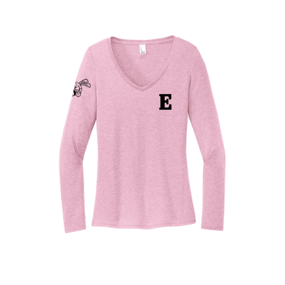 E Hornet Women's Long Sleeve V-Neck