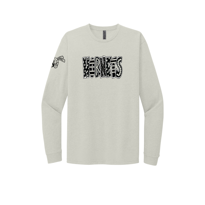 Whimsical Hornet Long Sleeve Tee