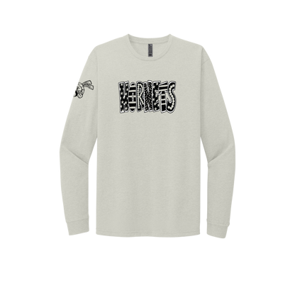 Whimsical Hornet Long Sleeve Tee