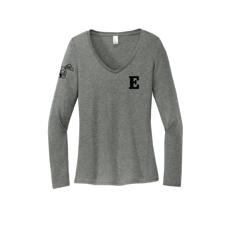 E Hornet Women's Long Sleeve V-Neck