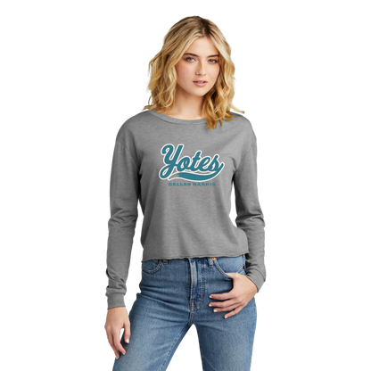 Women's Yotes Long Sleeve Crop Tee