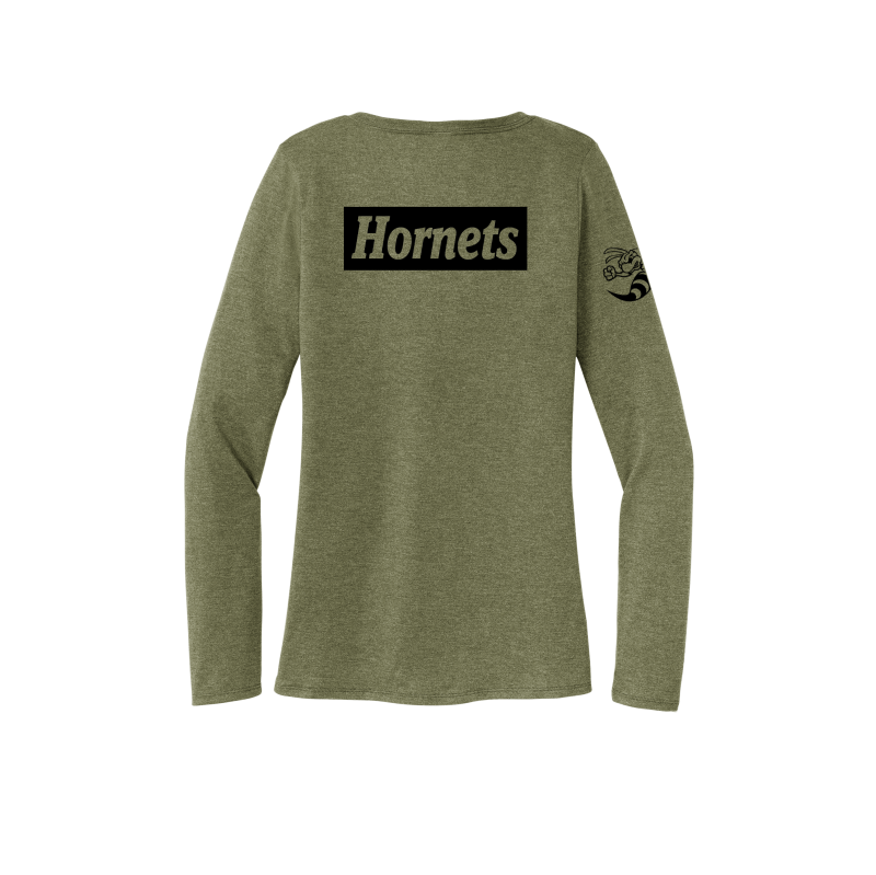 E Hornet Women's Long Sleeve V-Neck