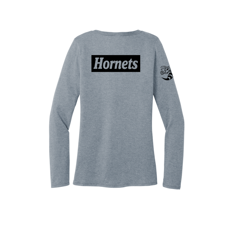 E Hornet Women's Long Sleeve V-Neck