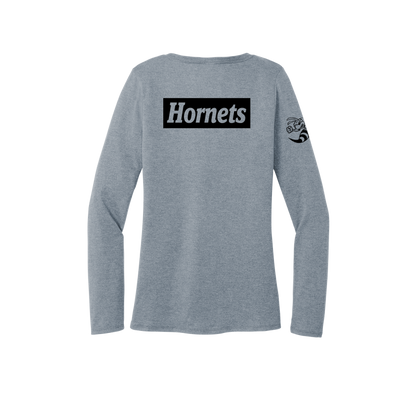E Hornet Women's Long Sleeve V-Neck