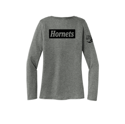 E Hornet Women's Long Sleeve V-Neck