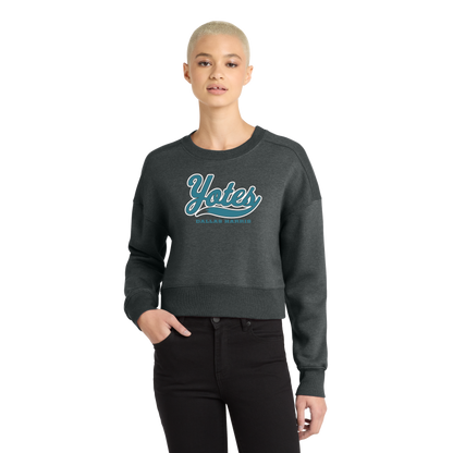 Women's Perfect Weight Yotes Fleece Cropped Crew