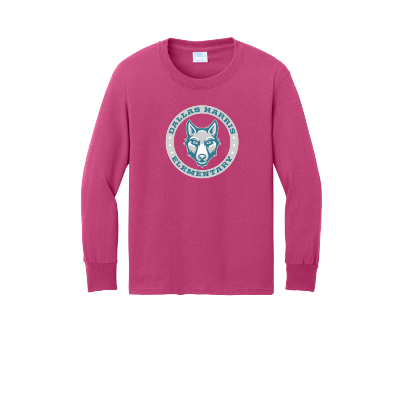 Youth Long Sleeve Yotes T-Shirt