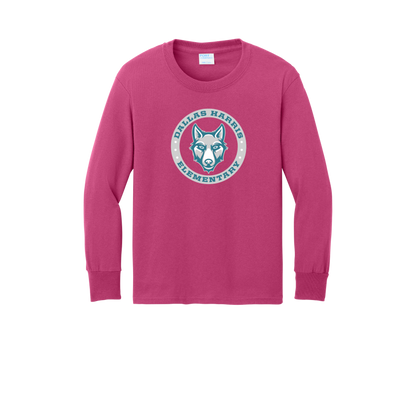 Youth Long Sleeve Yotes T-Shirt