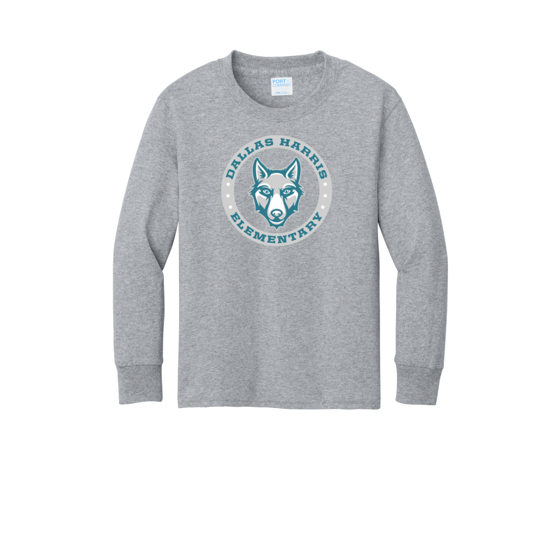 Youth Long Sleeve Yotes T-Shirt