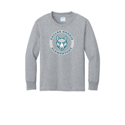 Youth Long Sleeve Yotes T-Shirt