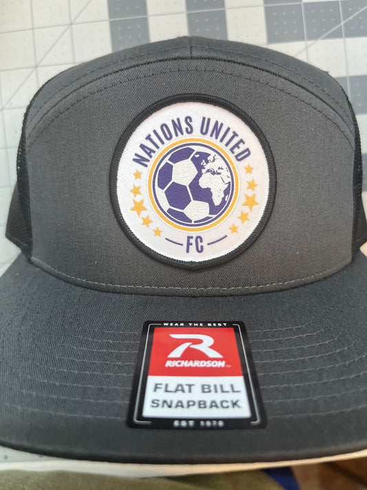 NU 7 Panel Richardson Flat Bill