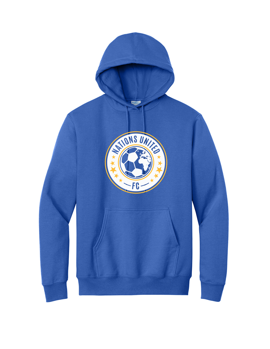 Men's NU Port & Company Hooded Sweatshirt